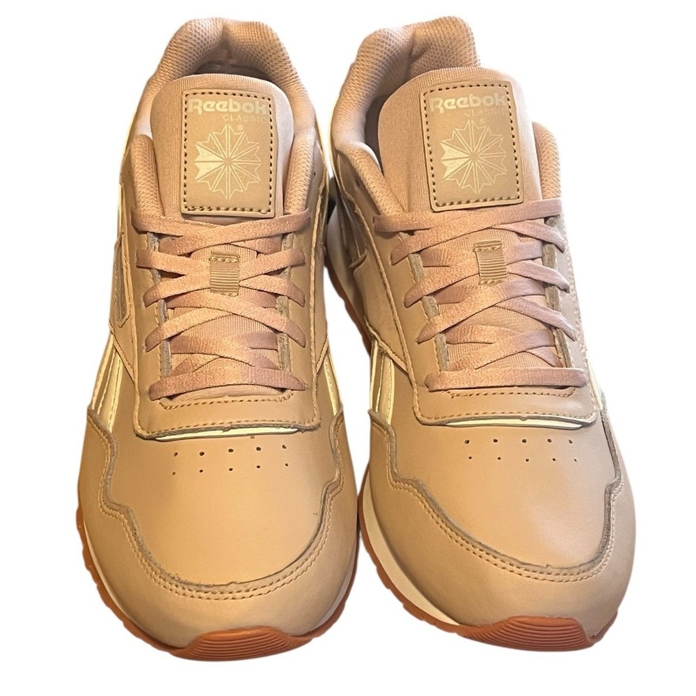 Reebok Royal Glide Classic Shoes Leather Athletic Size 11 Pink White